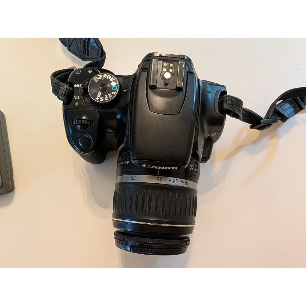 Canon DSLR EOS Digital Rebel XTi 18-55mm Lens Bundle Kit DS126151 3 Batteries